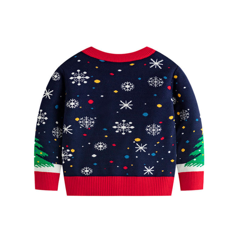 Snowflake Baby Sweater for Cheerful Winter Outfits