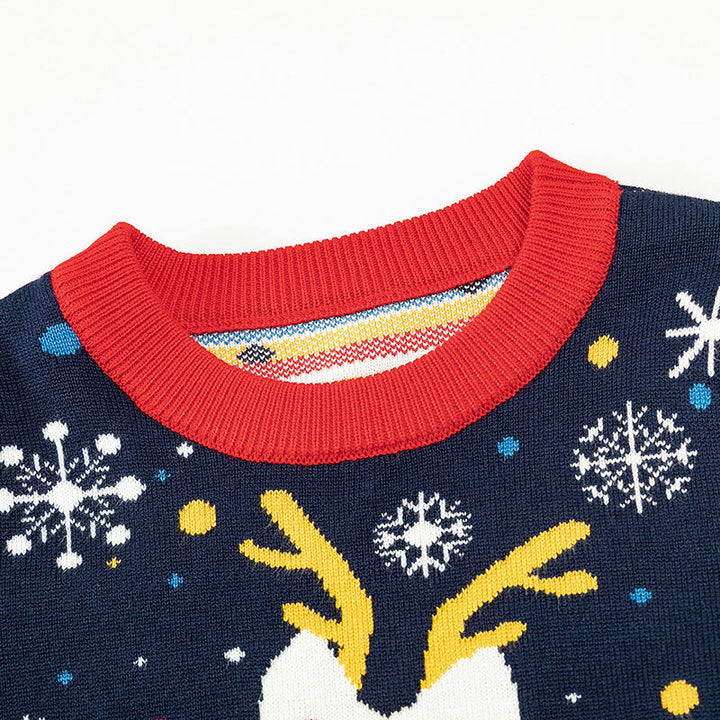 Snowflake Baby Sweater for Cheerful Winter Outfits