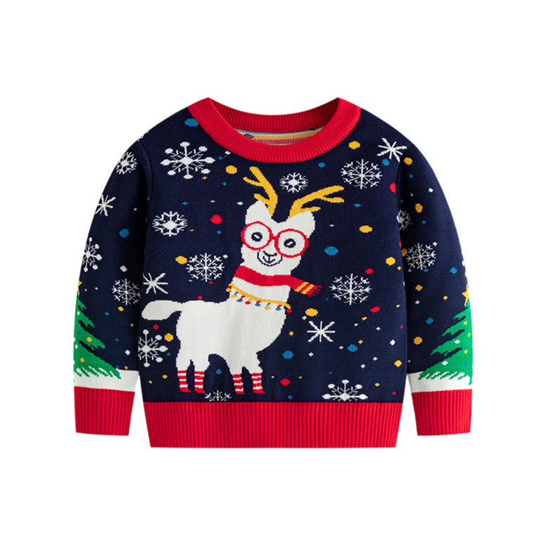 Snowflake Baby Sweater for Cheerful Winter Outfits