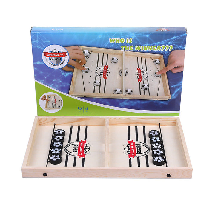 Tabletop Soccer Game for Screen-Free Family Competition