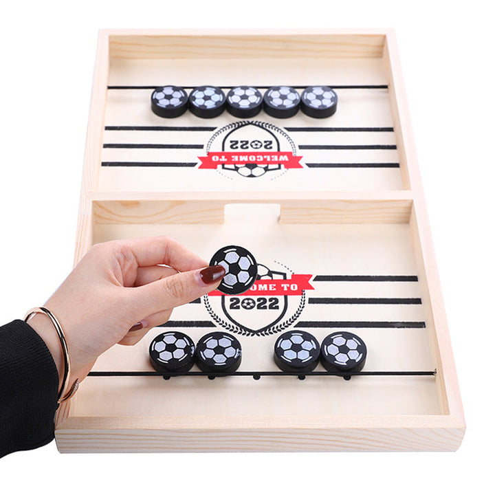 Tabletop Soccer Game for Screen-Free Family Competition