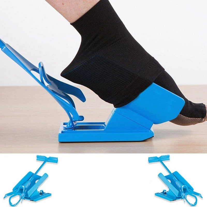Sock Wearing Aid for Easier, Bending-Free Dressing