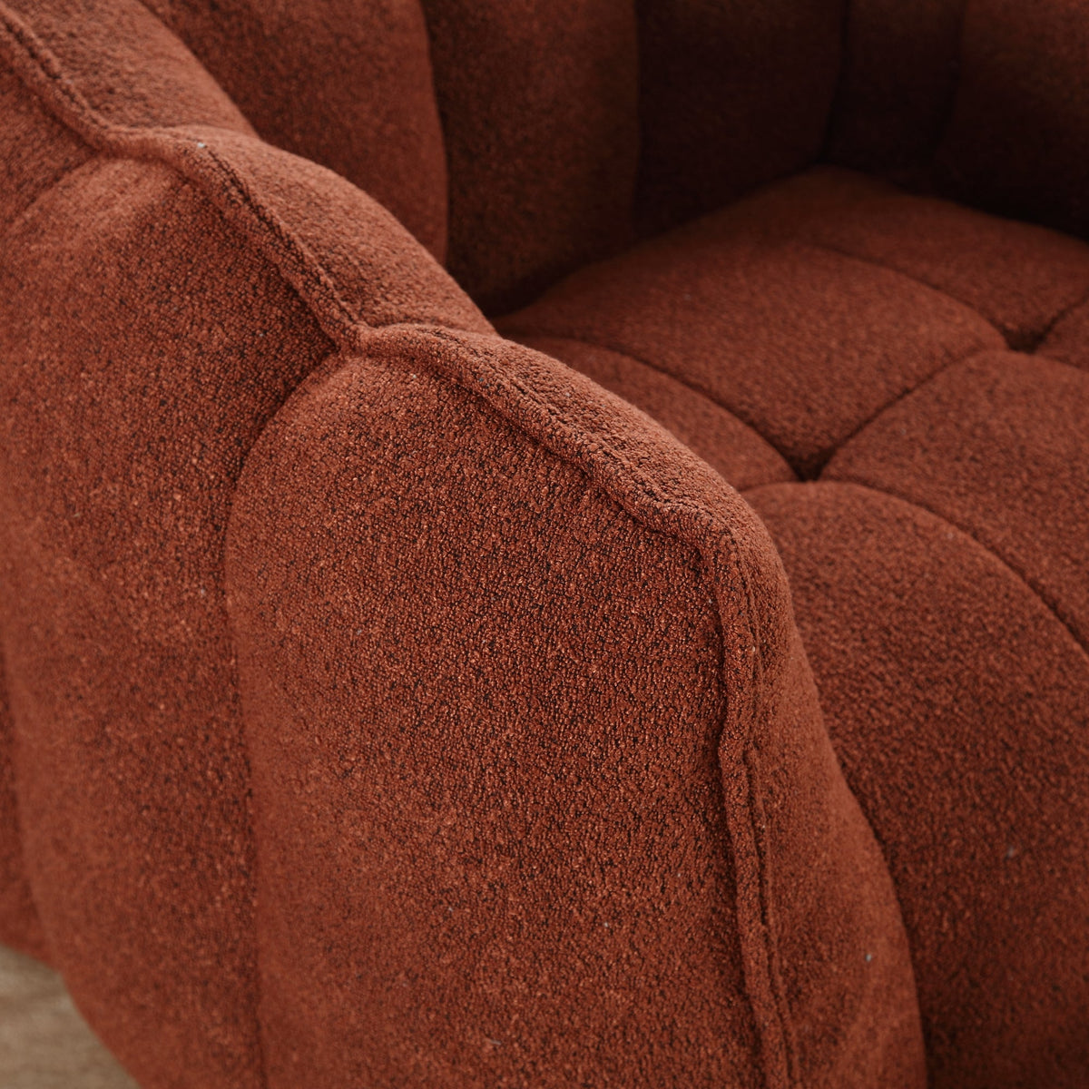 Bean Bag Chair with Footstool for Cozy Living Rooms