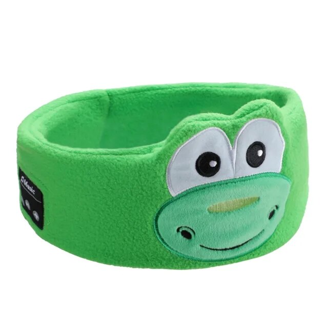 Kids Bluetooth Sleep Headband with Soft Animal Design