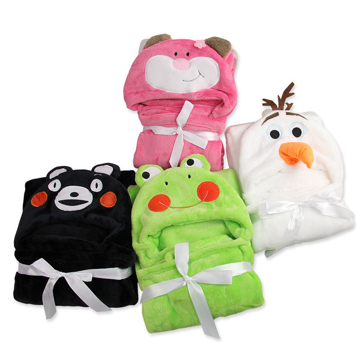 Hooded Baby Bathrobe for Warm, Cozy Post-Bath Cuddles