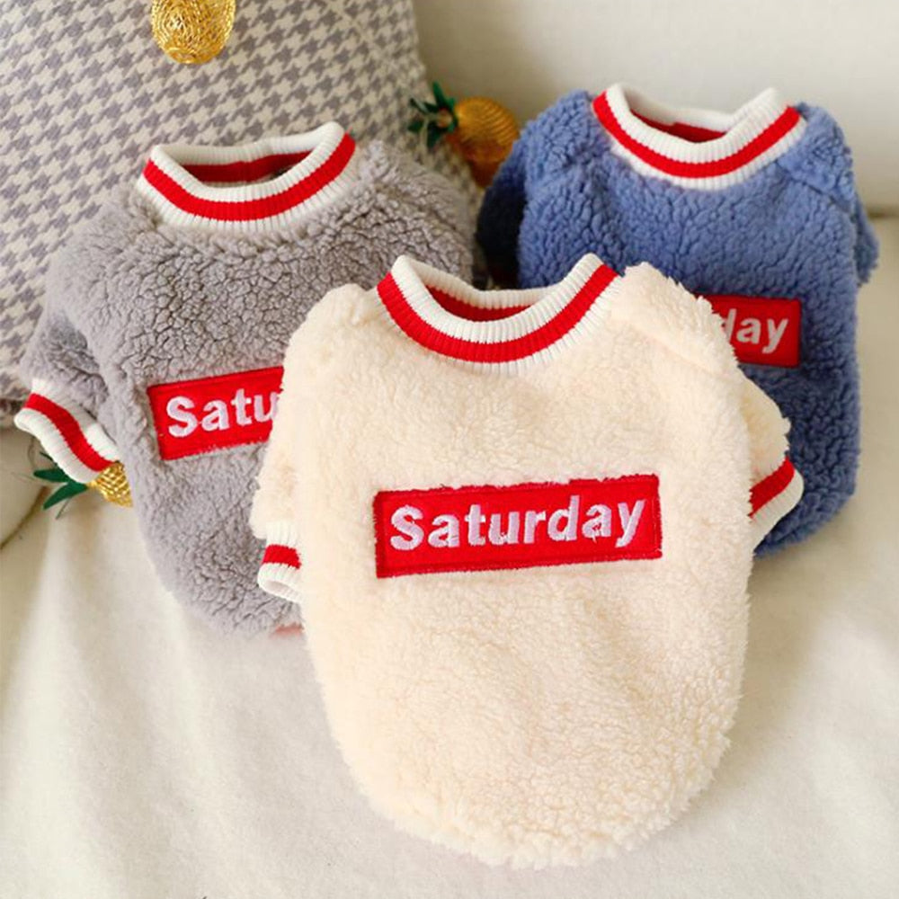 Dog Fleece Sweater for Cozy Everyday Walks & Warmth