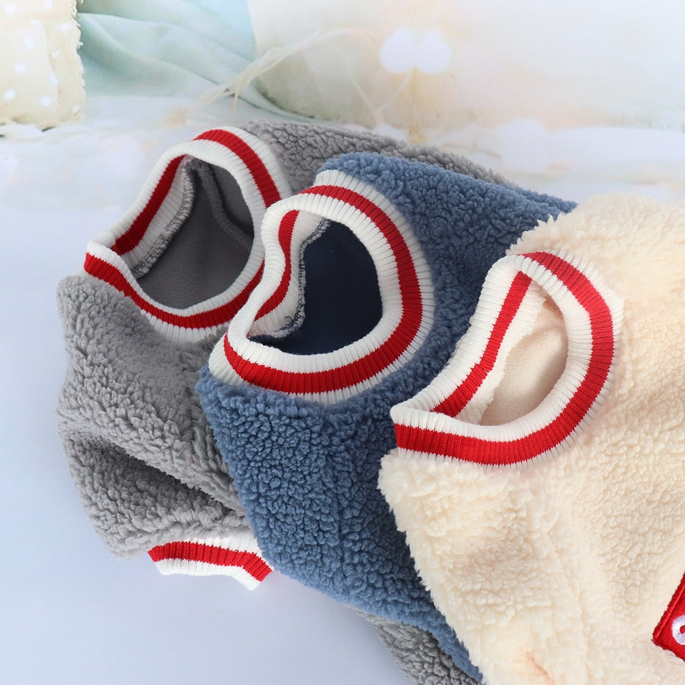 Dog Fleece Sweater for Cozy Everyday Walks & Warmth