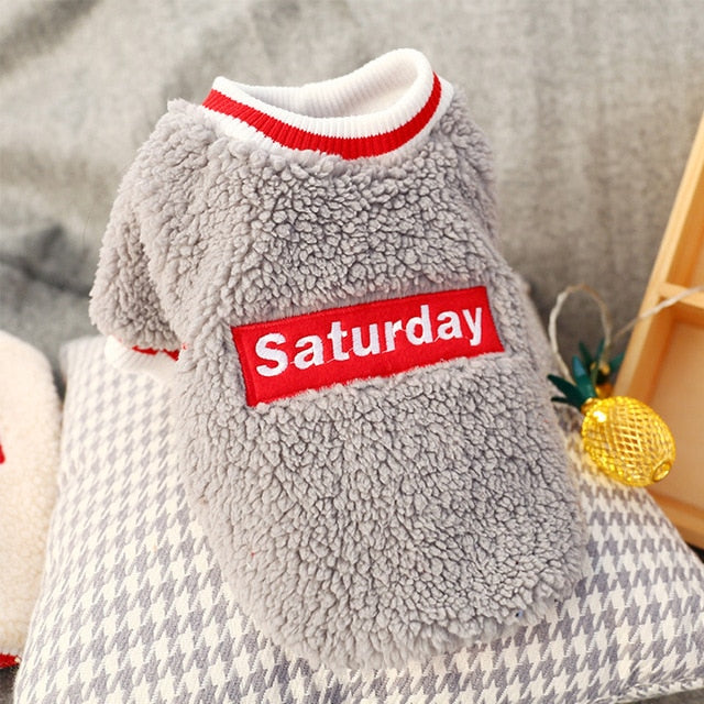 Dog Fleece Sweater for Cozy Everyday Walks & Warmth