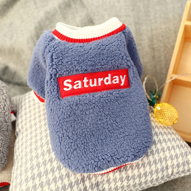 Dog Fleece Sweater for Cozy Everyday Walks & Warmth
