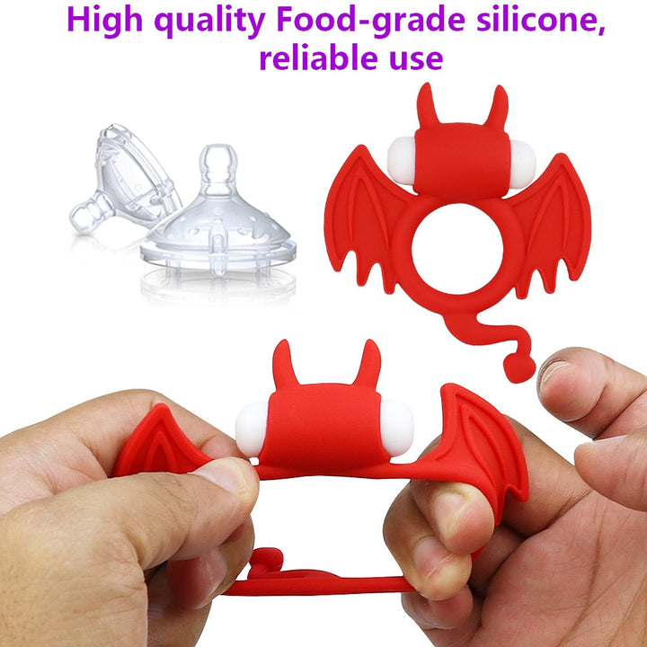 Dual Vibrating Cock Ring for Couple-Focused Play