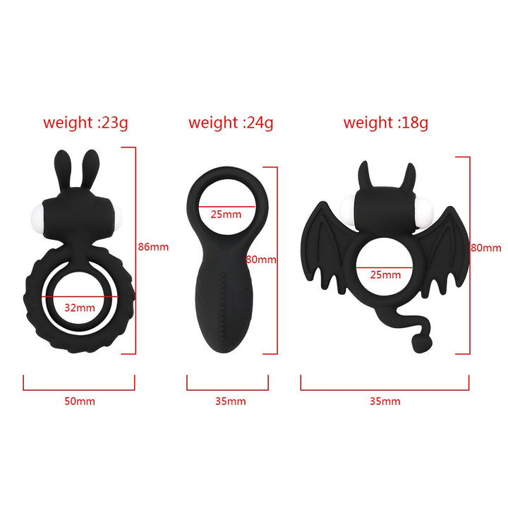 Dual Vibrating Cock Ring for Couple-Focused Play