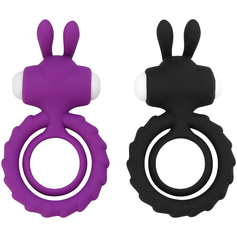 Dual Vibrating Cock Ring for Couple-Focused Play