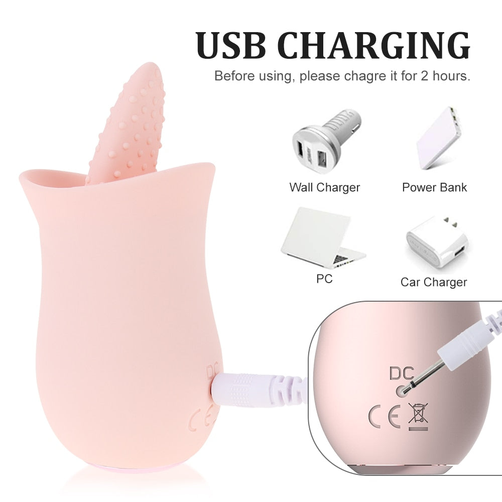 Mini Clitoral Vibrator with 10 Vibration Frequencies