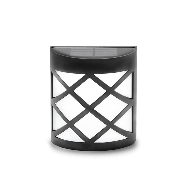 Solar Fence Wall Lights for Wire-Free Outdoor Glow