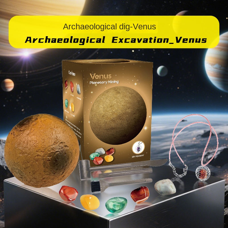 Solar System Excavation Toy: Gemstone Treasure Hunt