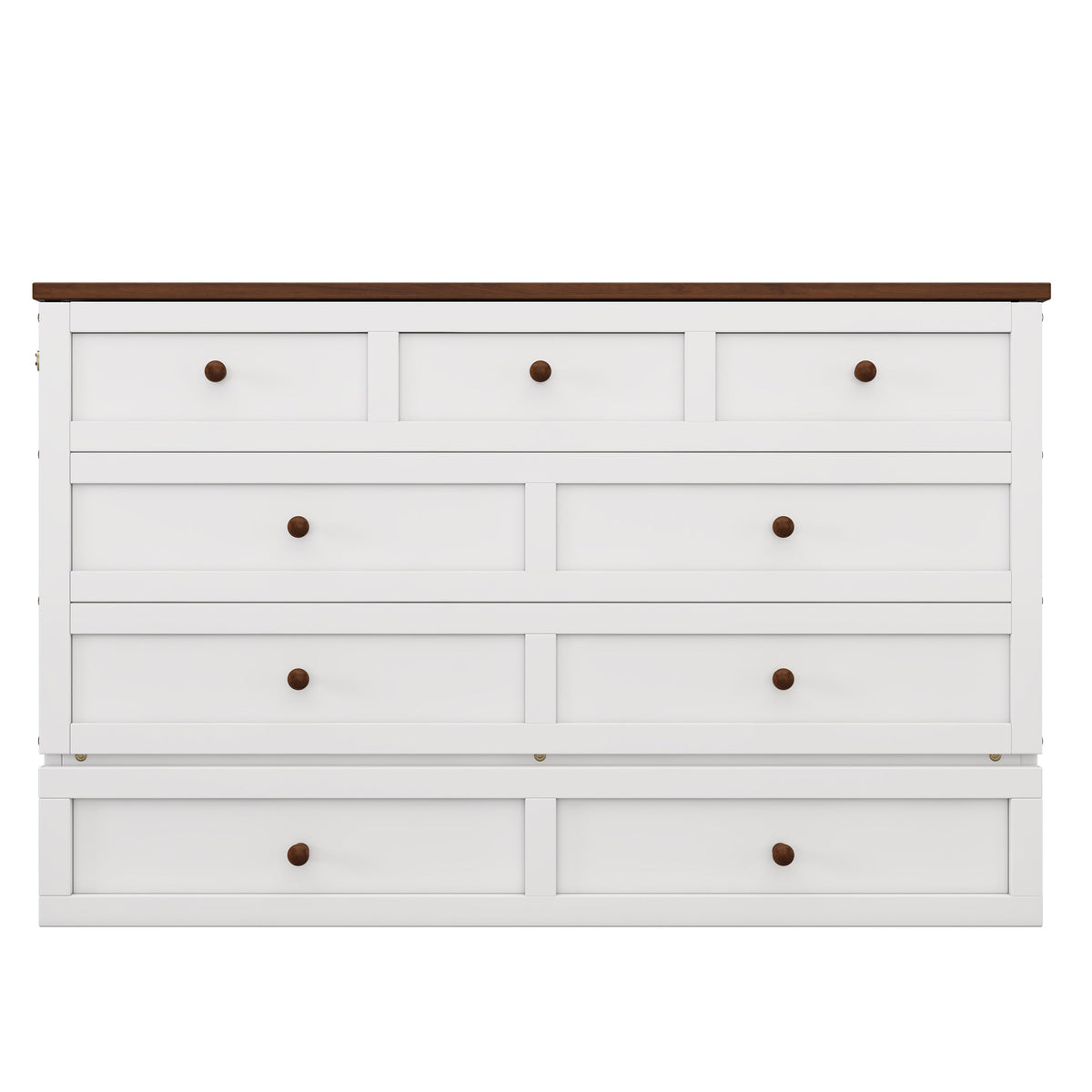 Queen Murphy Bed Chest for Small Rooms & Offices