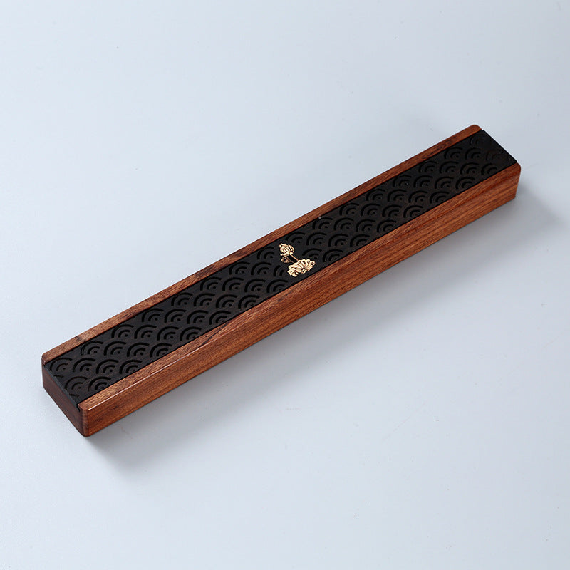 Wood Incense Holder Box for Cleaner, Calmer Rituals