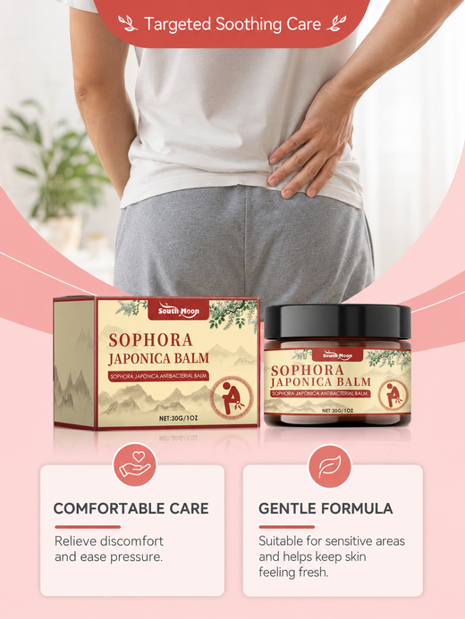 Sophora Japonica Balm — Gentle Herbal Hemorrhoid Relief