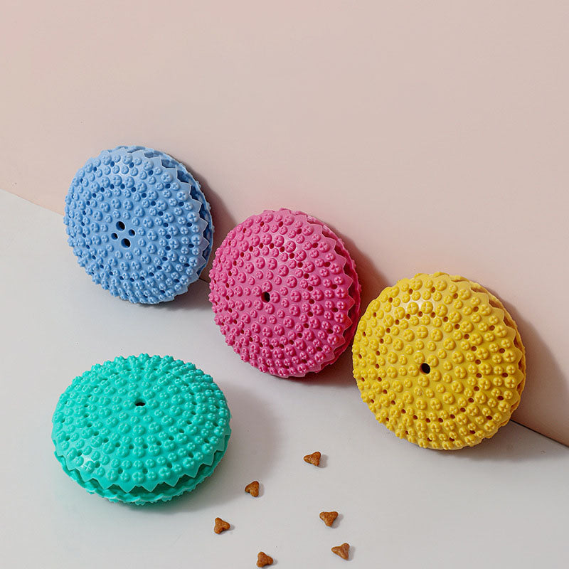 Textured Treat-Dispensing Dog Toy for Focused Play