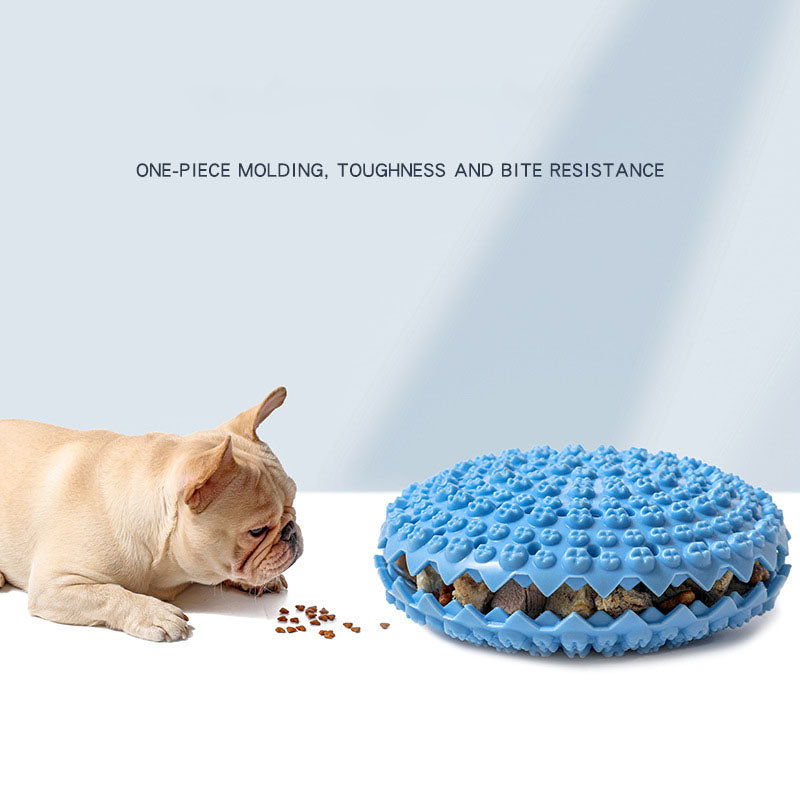 Textured Treat-Dispensing Dog Toy for Focused Play