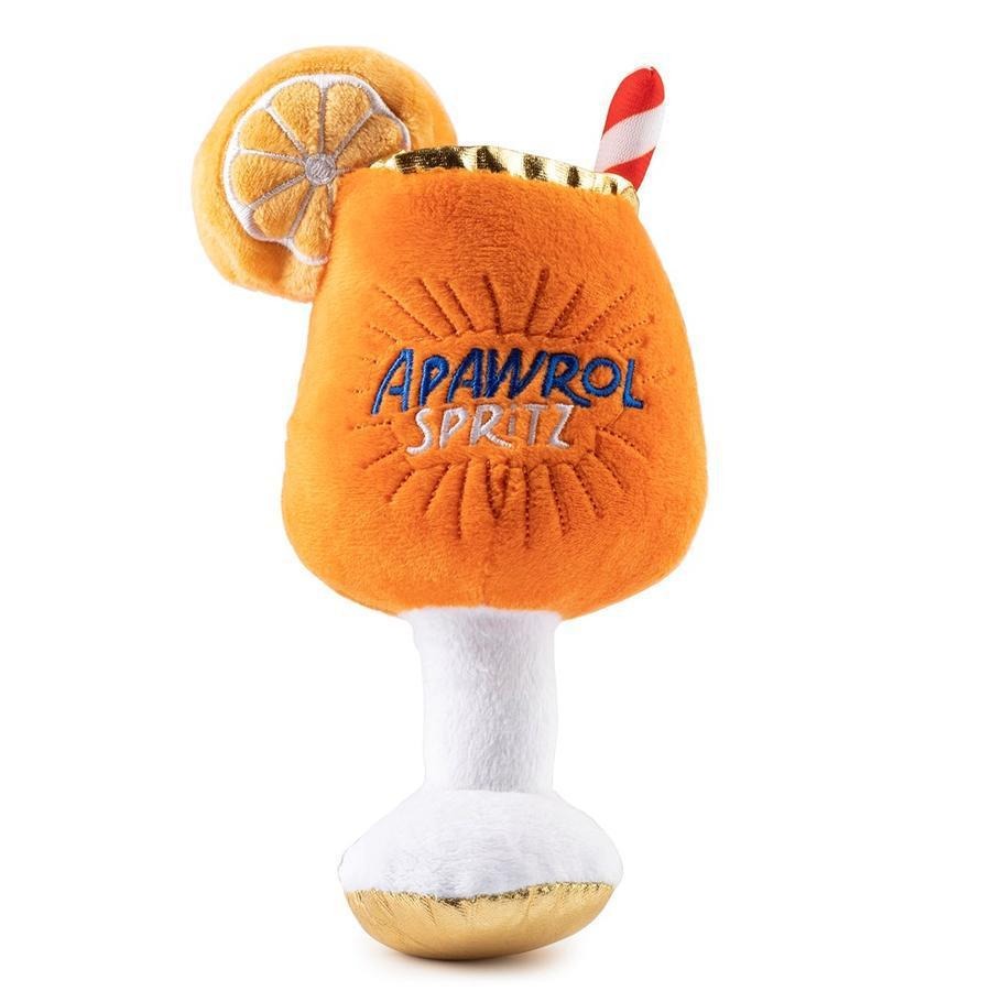 Soundmaking Wine Glass Plush Toy for Engaging Pet Play