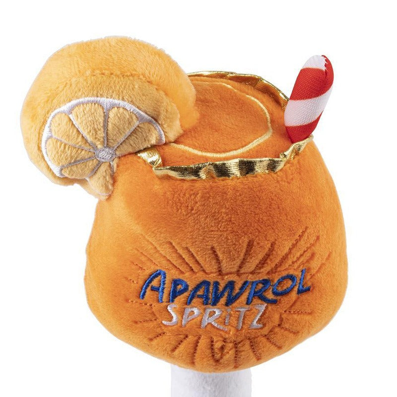 Soundmaking Wine Glass Plush Toy for Engaging Pet Play