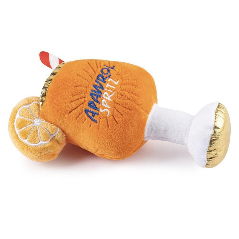 Soundmaking Wine Glass Plush Toy for Engaging Pet Play