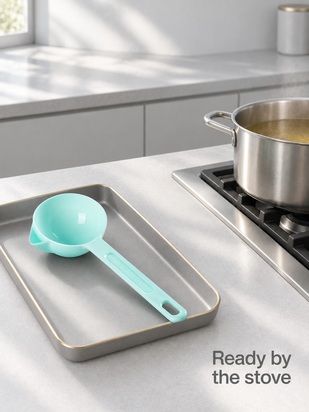 Soup Oil Separator Spoon for Skimming Fat From Broth