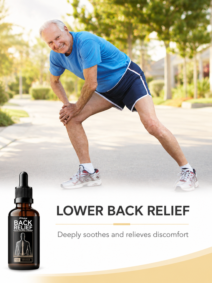 Back Pain Relief Massage Oil — Daily Soothing Essence