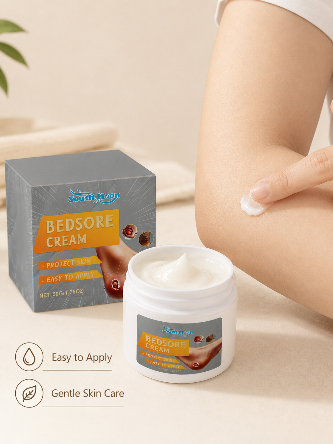 Herbal Cream for Skin and Body Care