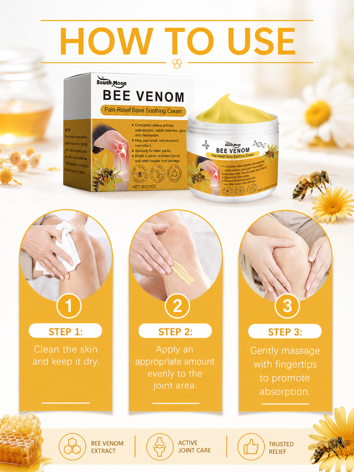 Bee Venom Care Cream For Joints