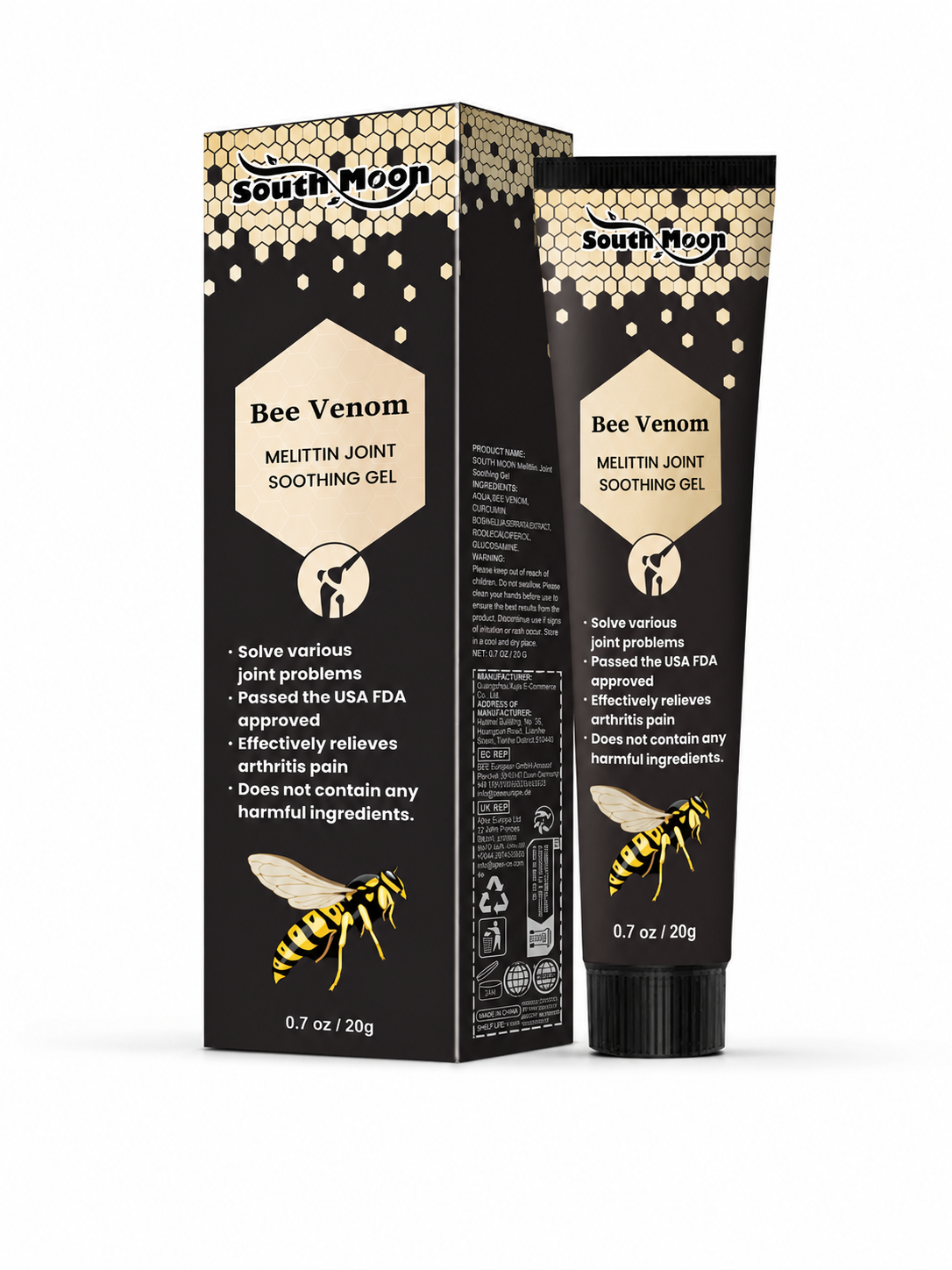 South Moon Bee Venom Joint Gel — Pain Relief