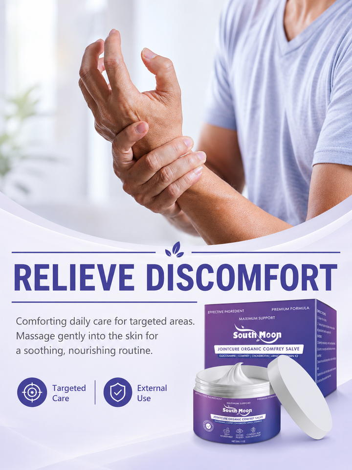 Comfrey Joint Relief Cream — Deep Herbal Care for Stiff Joints