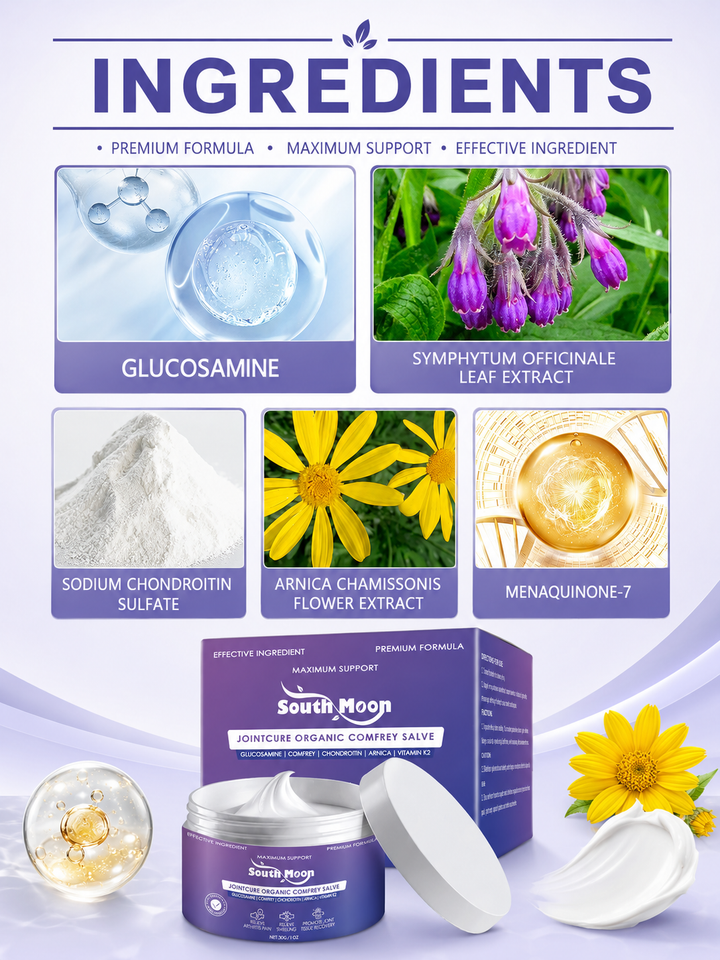 Comfrey Joint Relief Cream — Deep Herbal Care for Stiff Joints