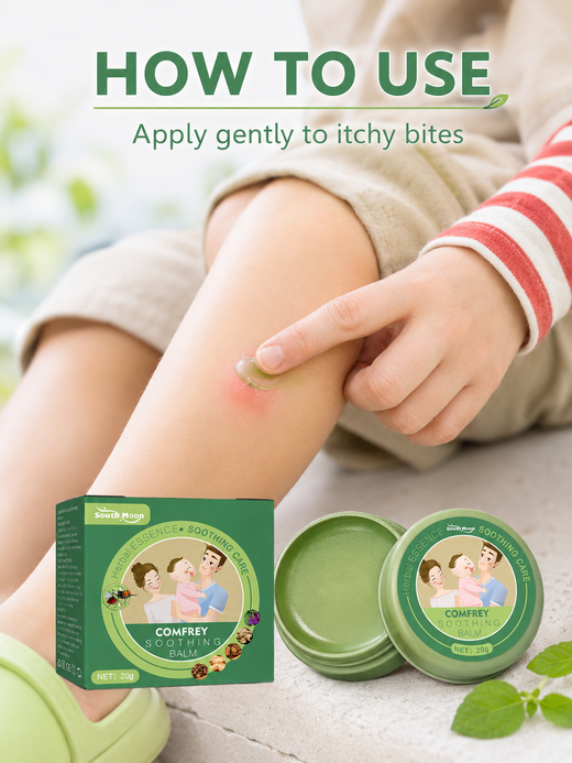 Herbal Anti-Itch Balm for Mosquito Bites – Safe for Kids & Adults