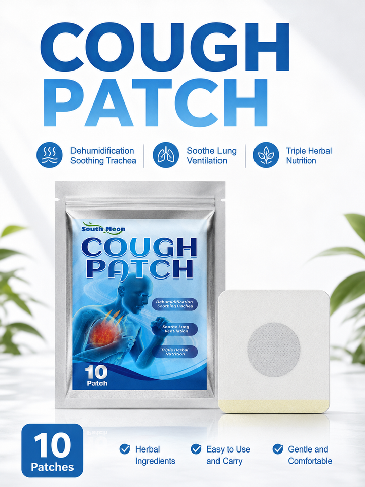 Herbal Cough Patch for Runny Nose & Dry Throat – South Moon