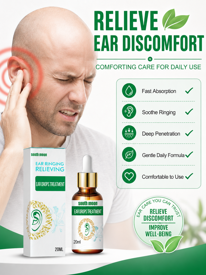 Soothing Herbal Ear Drops for Ears