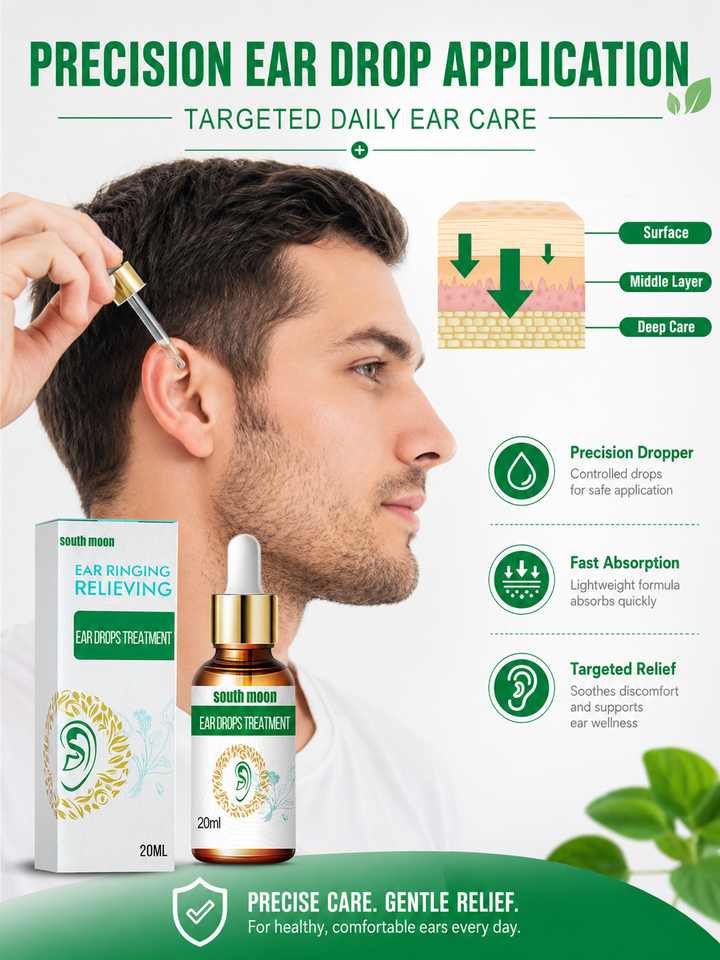 Soothing Herbal Ear Drops for Ears