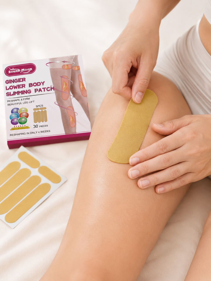 Ginger Leg Slimming Patch — Firmer Thighs in 4 Weeks