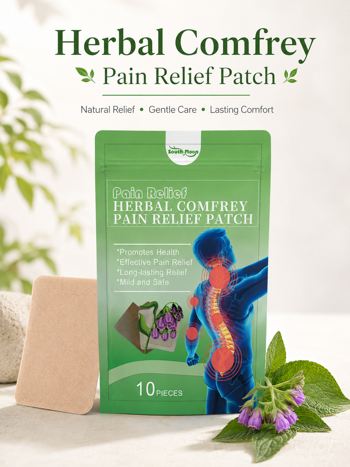 Herbal Comfrey Body Care Patch — Natural Knee & Wrist Pain Relief