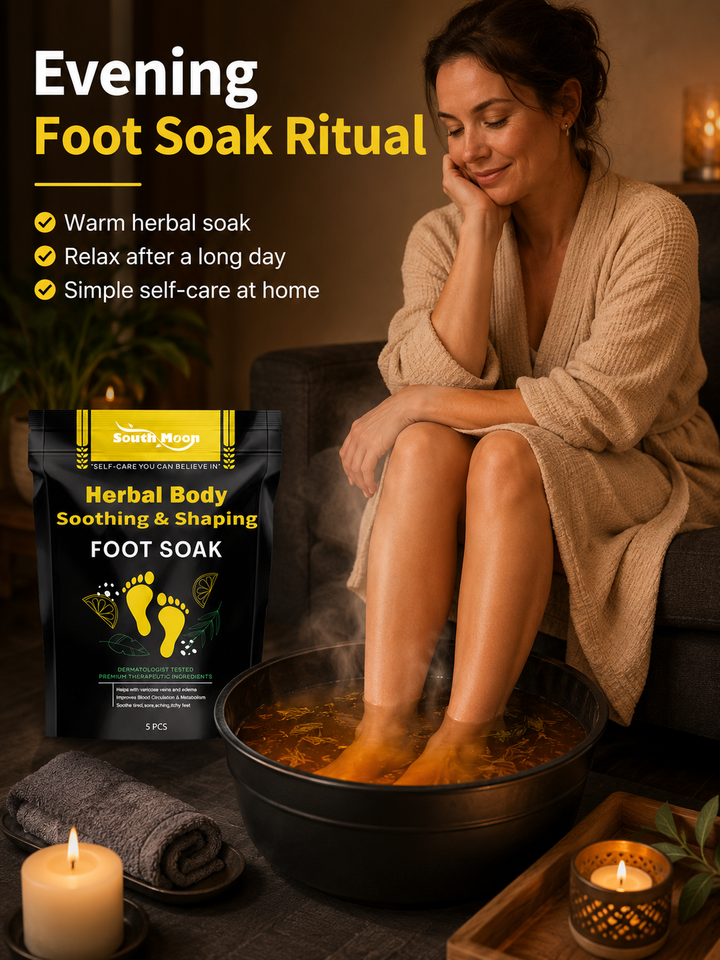 Herbal Foot Soak Bags — Soothe Tired Feet & Boost Circulation