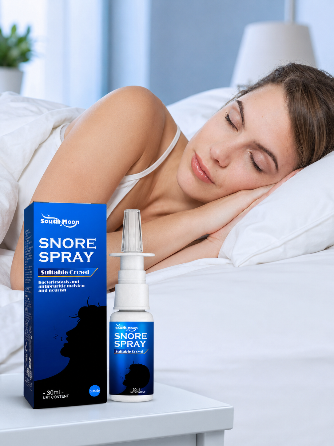 South Moon Herbal Nasal Spray — Stop Snoring Naturally