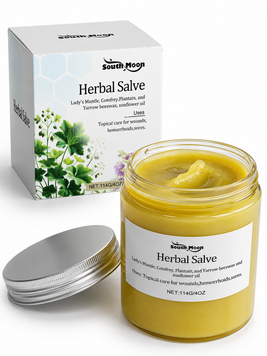 Herbal Body Salve — Natural Pain Relief & Moisturizing Balm