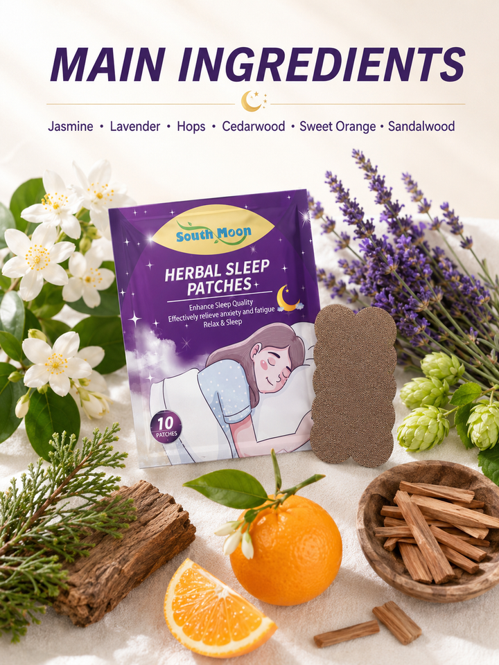 Herbal Sleep Patches — Overnight Relief for Better Sleep