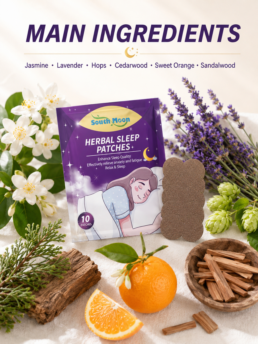 Herbal Sleep Patches — Overnight Relief for Better Sleep