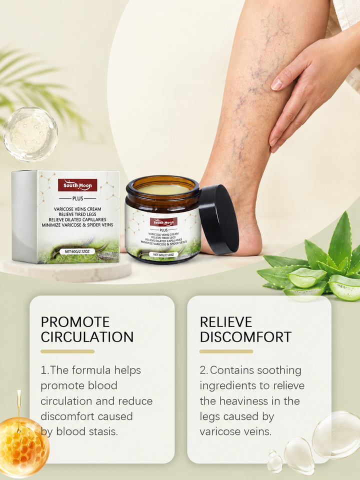 Leg Cream for Varicose Veins — Lighter Legs Daily