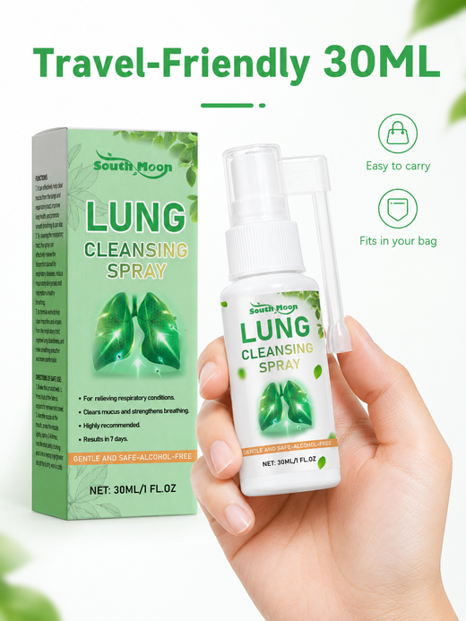 Lung Cleansing Spray — Clear Mucus & Breathe Easier in 7 Days