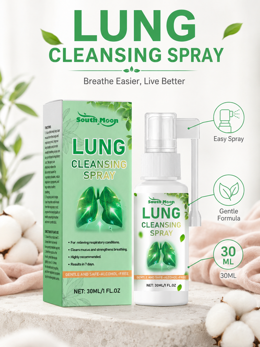 Lung Cleansing Spray — Clear Mucus & Breathe Easier in 7 Days