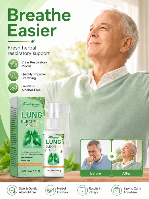Lung Cleansing Spray — Clear Mucus & Breathe Easier in 7 Days