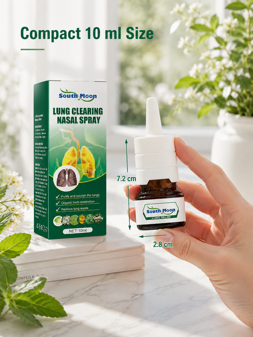 Lung Clearing Nasal Spray — Stops Snoring & Nasal Congestion